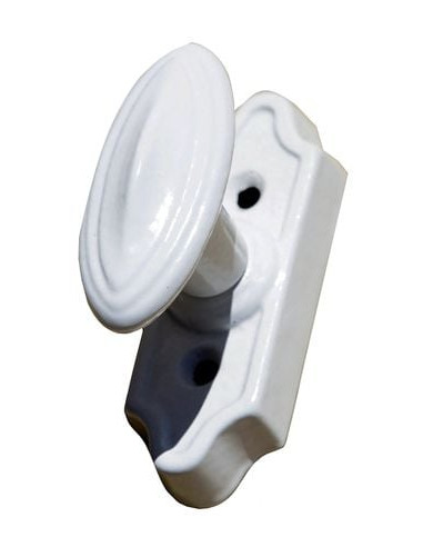 Bouton rustique sur rosette ROLLINGER