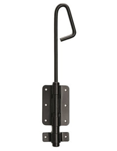 Verrou à baïonnette acier Finition noir