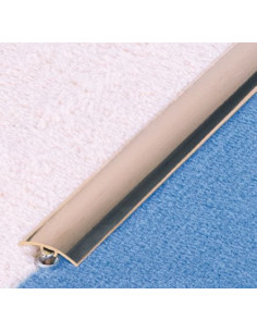 Seuil à fixation invisible Aluminium anodisé naturel - DINAC