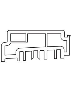 Profil support P1634 FERCO