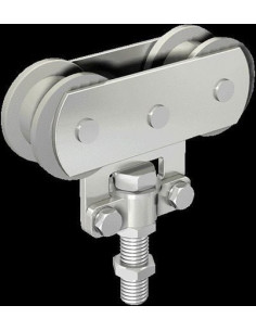 Monture à galet 255 d force 75 kg MANTION