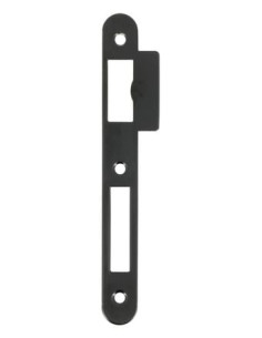Gâche pour serrure axe 50 mm Laqué blanc - FOUSSIER - AM 2