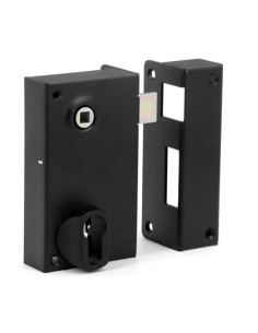 Serrure verticale à cylindre européen À tirage - TECHPRO