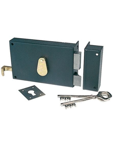 Serrure horizontale 4 gorges À fouillot - JPM