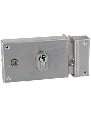 Serrure horizontale à cylindre européen À...