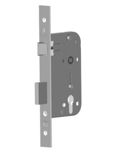 Serrure axe 60 mm bouts carrés MARQUES