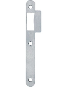 Gâche plate inox adaptable pour série D 450
