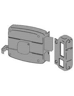 Serrure horizontale à tirage bouton Cisa À tirage bouton... 2