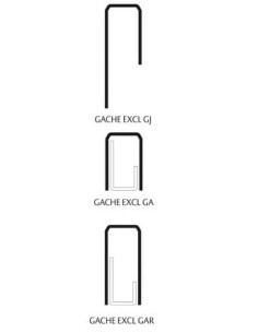Gâche pour serrure carénée EXCLUSIVE VACHETTE