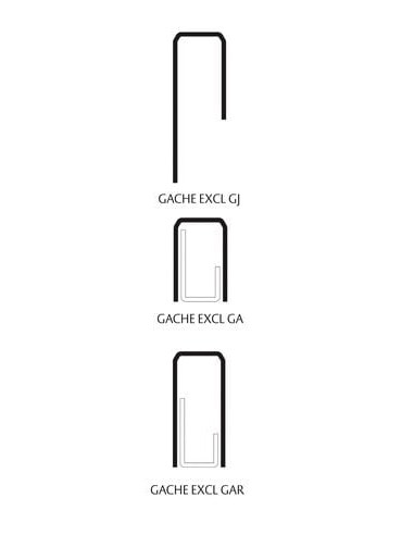 Gâche pour serrure carénée EXCLUSIVE VACHETTE
