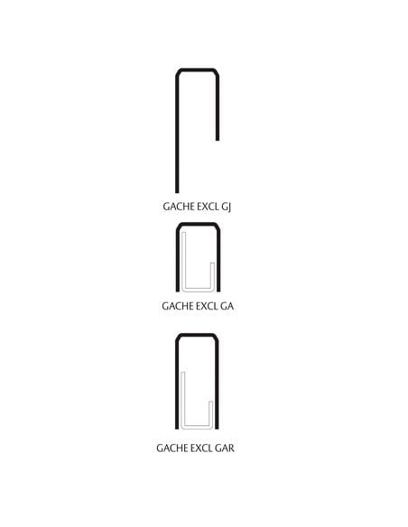 Gâche pour serrure carénée EXCLUSIVE VACHETTE