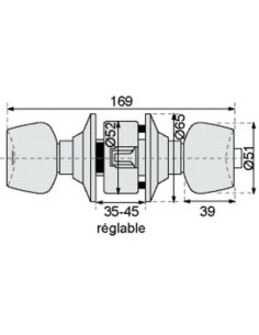 Serrure V 58 VACHETTE 2
