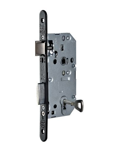 Serrure série D 450 CFPF têtière acier noir...