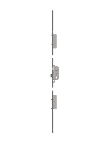 Serrure multipoints Axe 50 mm Pênes plats et...
