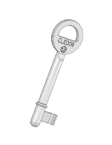 Clé pour serrure axe 50mm éco NF