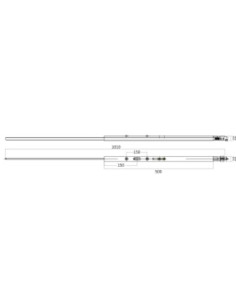Prolongateur pour crémone serrure GU 934 / 937 FERCO