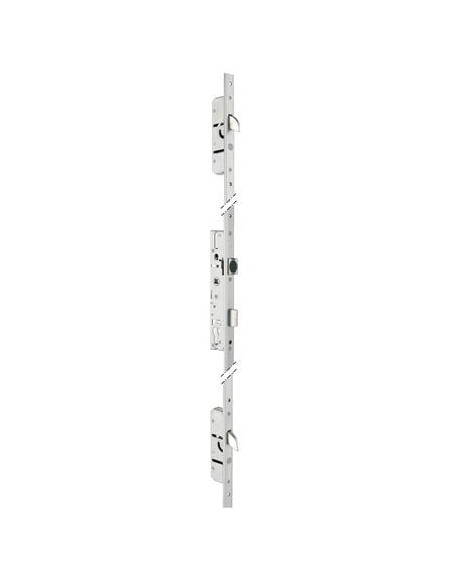 Serrure 3 points à relevage de béquille 6570 pêne perroquet Têtière inox U 24 x 6 - STREMLER