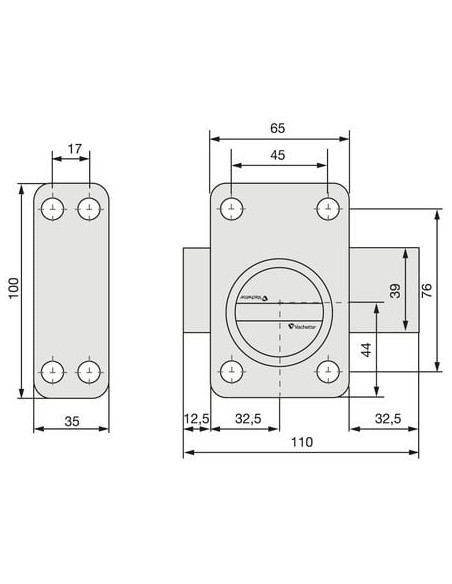 Verrou radial nt Varié - VACHETTE