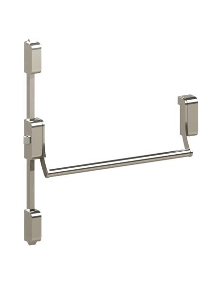 Serrure anti-panique inox THESIGN ONE 3 points hauts et bas - DOM
