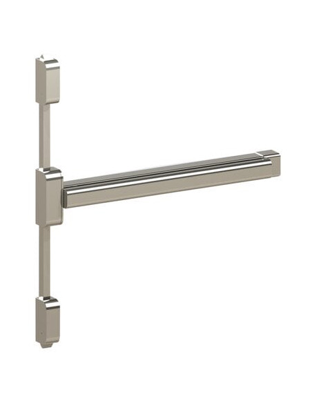 Serrure anti-panique inox THESIGN THREE 3 points hauts et bas - DOM
