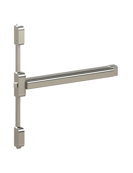 Serrure anti-panique inox THESIGN THREE 3 points hauts et bas - DOM