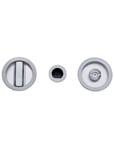 Set serrure avec poignée cuvette ronde