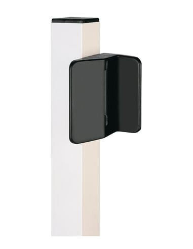 Gâche polyamide noir pour portillon LOCINOX