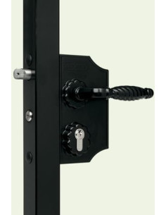 Serrure de portail style fer forgé LOCINOX