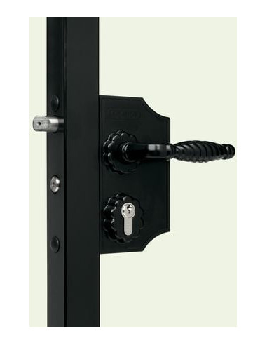 Serrure de portail style fer forgé LOCINOX