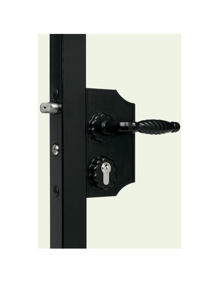 Serrure de portail style fer forgé LOCINOX