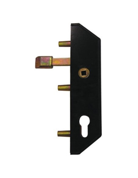 Serrure de portail métal ou PVC en retrait Pour cadre de 50 x 30 mm et 50 x 40 mm - TIRARD