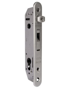 Serrure tout inox à encastrer Eightylock - axe à 60 mm -...
