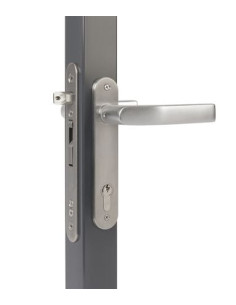 Serrure tout inox à encastrer Eightylock - axe à 60 mm -... 2