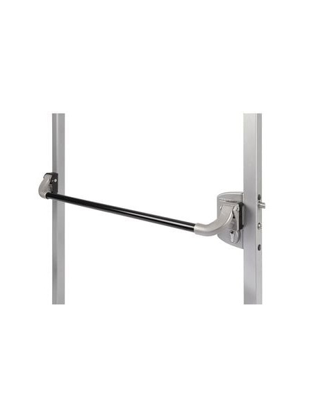 Manœuvre anti-panique en aluminium pour serrure en applique LOCINOX
