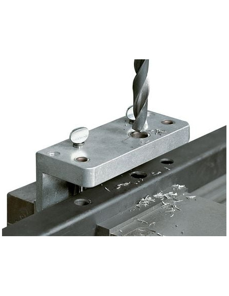 Gabarit de perçage pour serrure et gâche LOCINOX pour profil 40, 50 et 60 mm LOCINOX