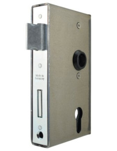 Serrure et boîtier à souder pour portail et grille