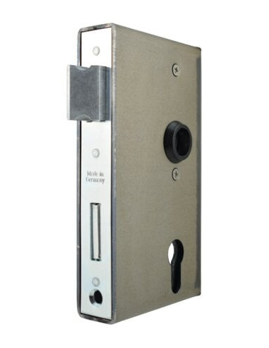 Serrure et boîtier à souder pour portail et grille
