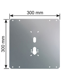 Plaque de protection acier pour serrure 4 points VIRO
