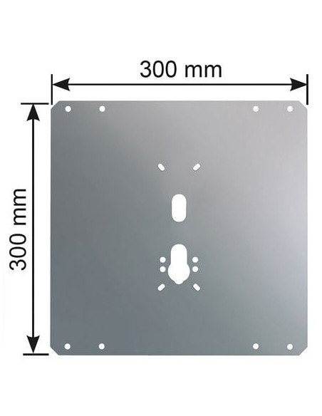 Plaque de protection acier pour serrure 4 points VIRO