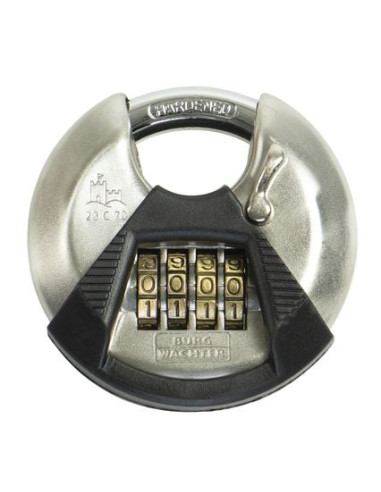 Cadenas rond à combinaison BURG WACHTER