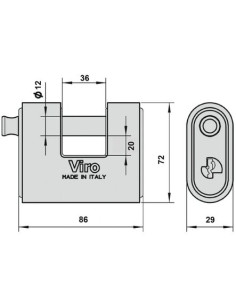 Cadenas blindé PANZER VIRO 2