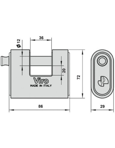 Cadenas blindé PANZER VIRO