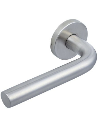 Béquille double inox sur rosace ligne LC Modèle...