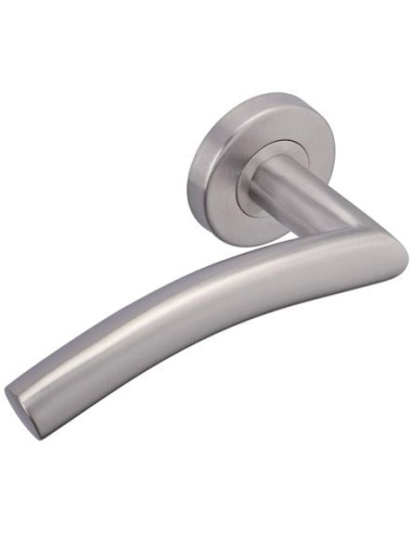 Béquille double inox sur rosace ligne LC Modèle...