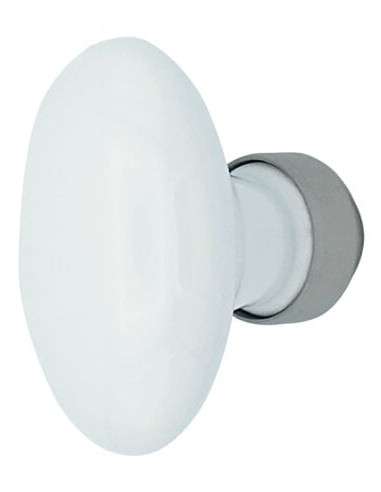 Bouton double ovale porcelaine KAOLINE UCDA