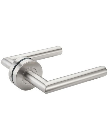Béquille double inox SJ33 Finition noir mat -...