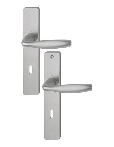 Béquilles pour porte battante sur grande plaque...
