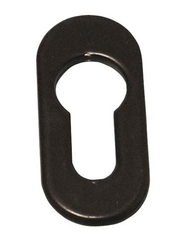 Rosace pour porte de cylindre adhésive ovale