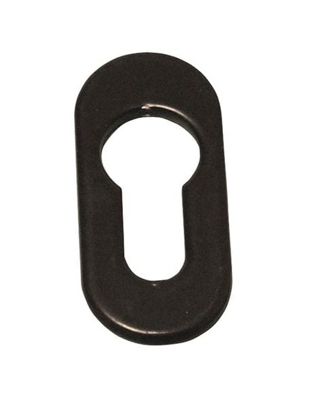 Rosace pour porte de cylindre adhésive ovale