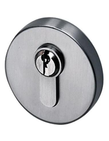 Rosace pour porte ronde inox EST NORMBAU ALLEGION
